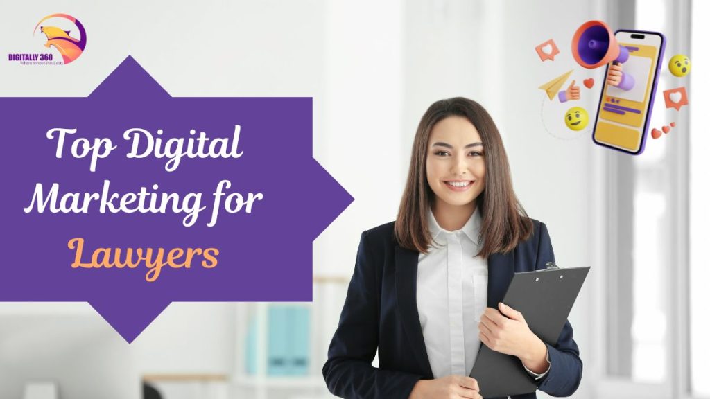 Local SEO map showing law firm locations